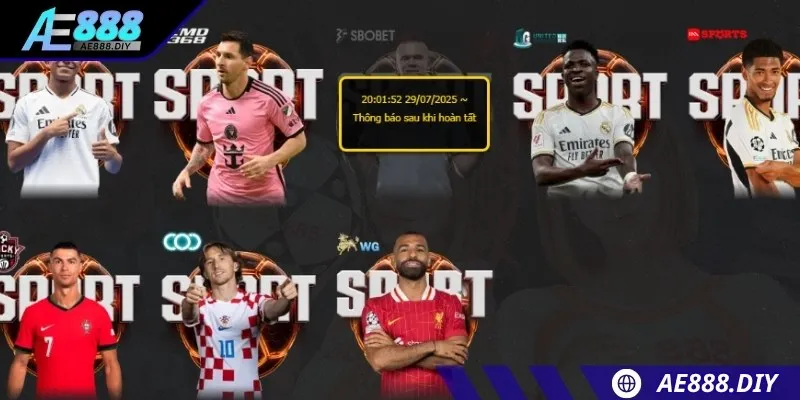 Thể thao AE888 là chuyên mục nhận được đánh giá cao